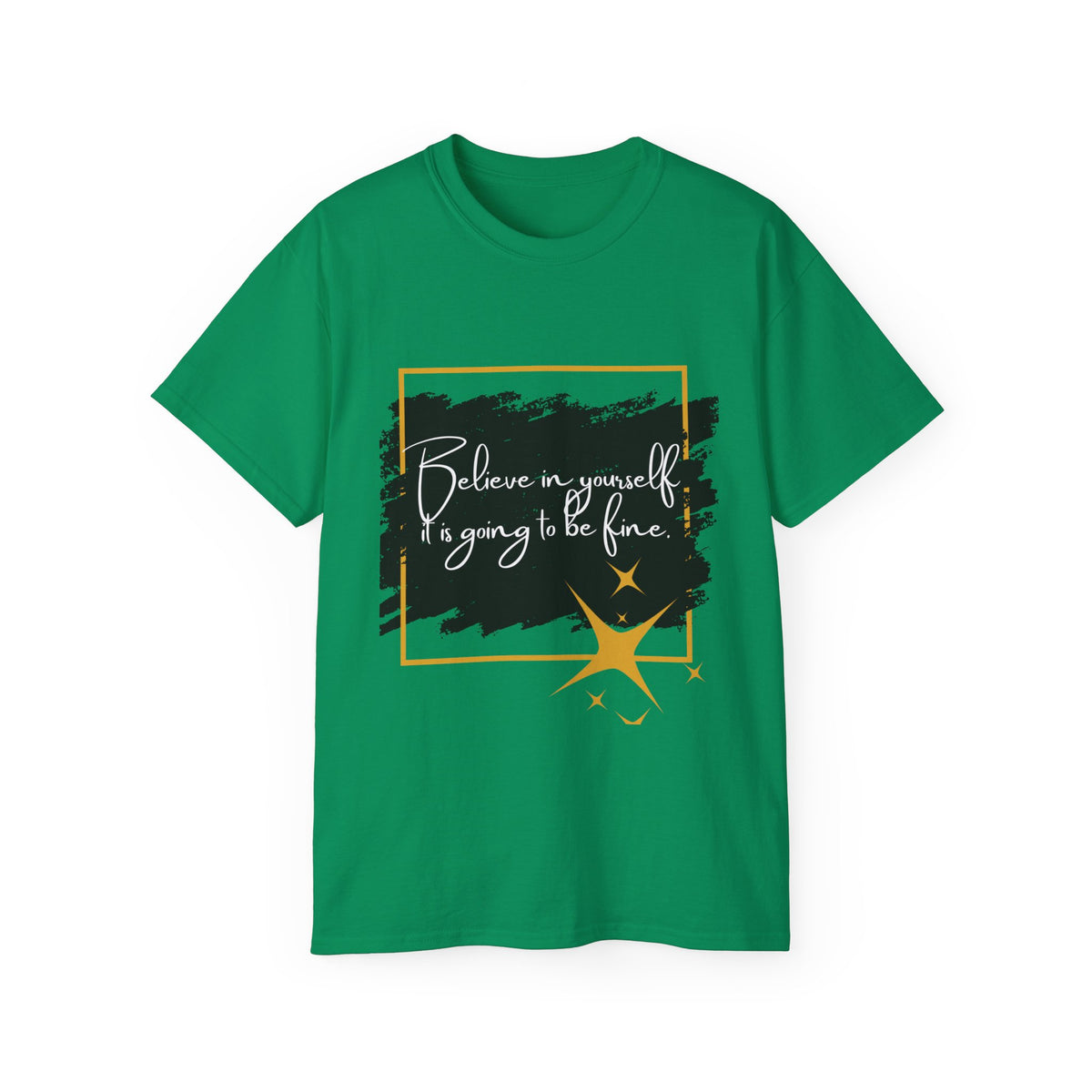 Inspirational Graphic Tee, Believe in Yourself Shirt, Motivational Quote T-Shirt, Unisex Flower Tee, Girlfriend Gift, Uplifting Apparel