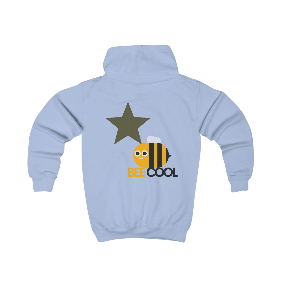 Kids Hoodie — 'Be Good Do Good' Earth & 'Bee Cool' Graphic Eco-Friendly Hoodie for Kids