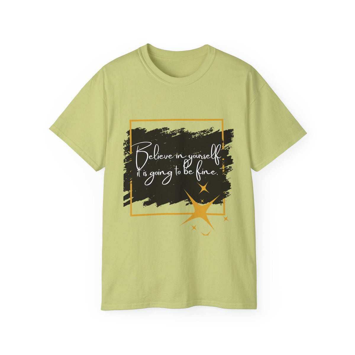 Inspirational Graphic Tee, Believe in Yourself Shirt, Motivational Quote T-Shirt, Unisex Flower Tee, Girlfriend Gift, Uplifting Apparel