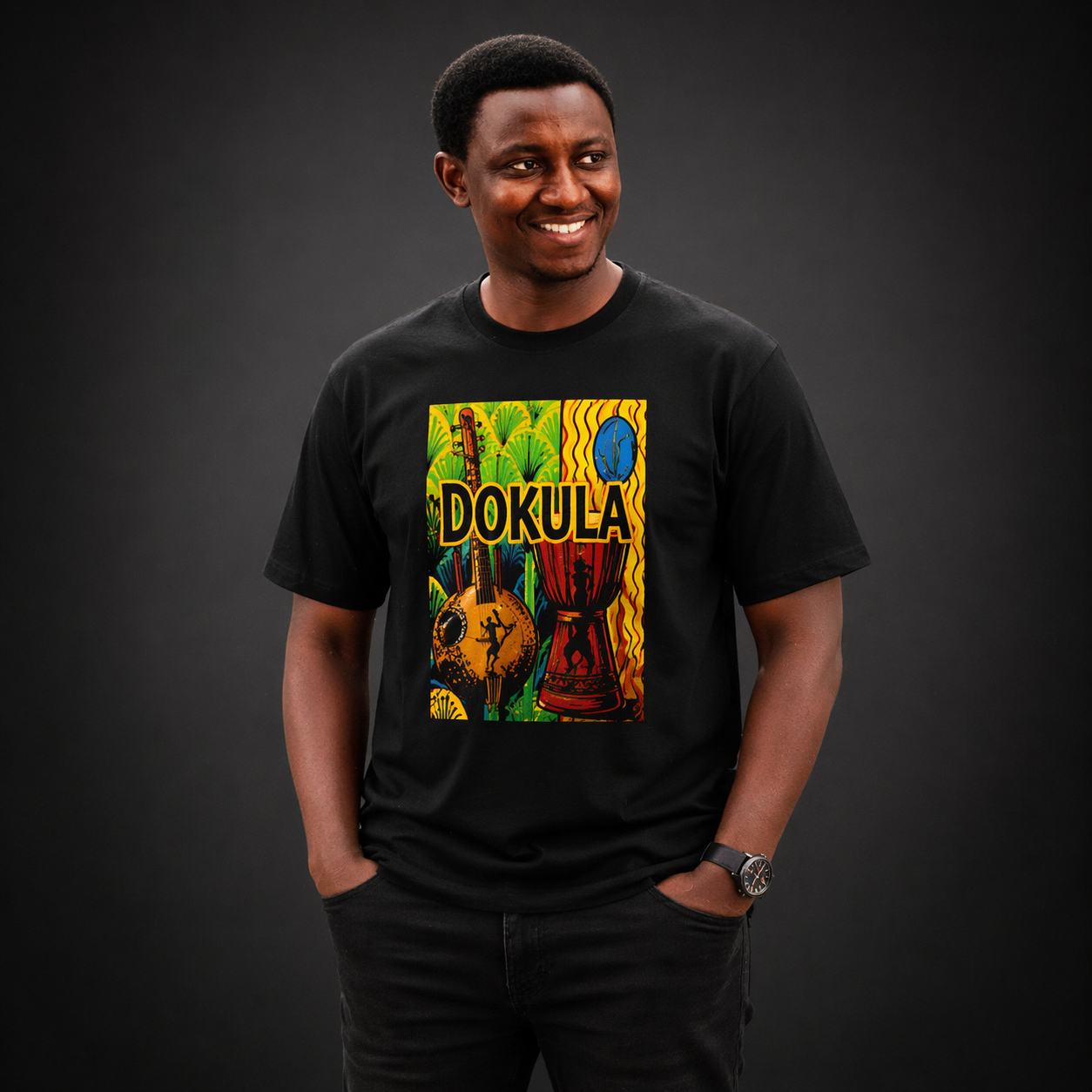 DOKULA – Hard Worker | Premium Unisex T-Shirt