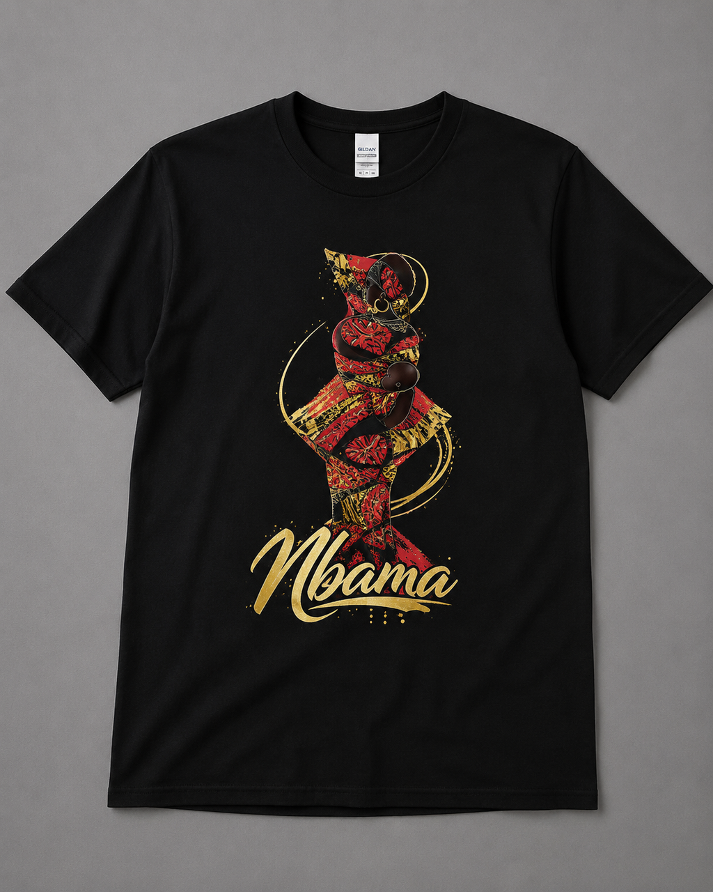 MBAMA (Mama) African Queen Graphic T-Shirt
