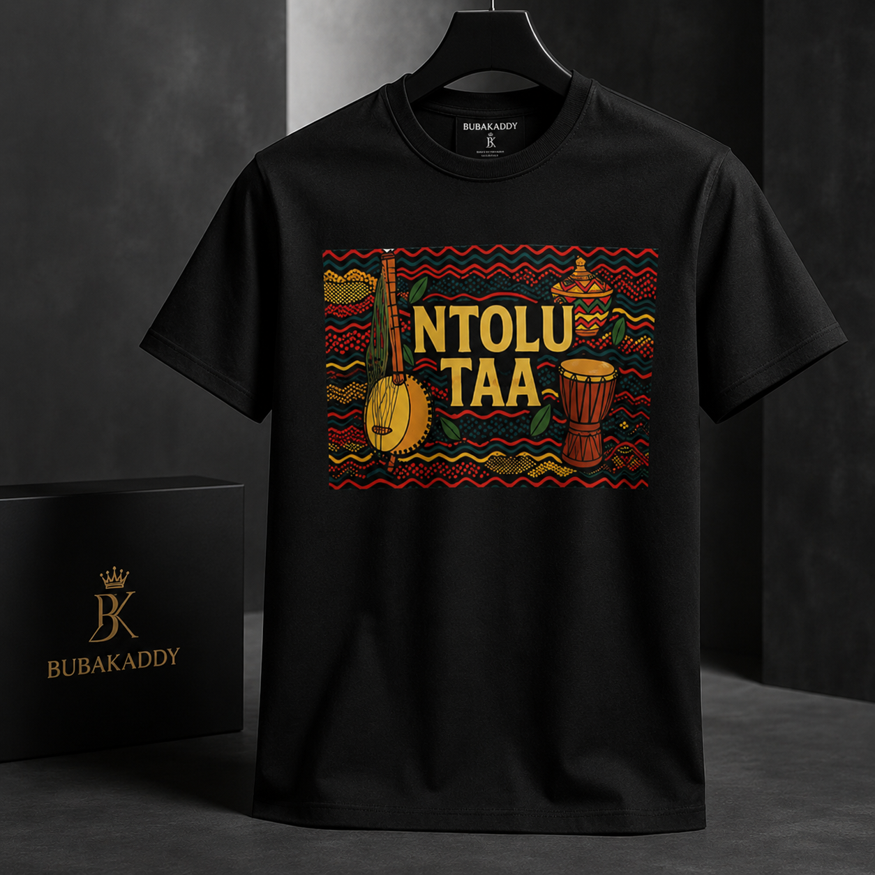 NTOLU TAA (Ours) – Premium African Culture Gambian Graphic T-Shirt