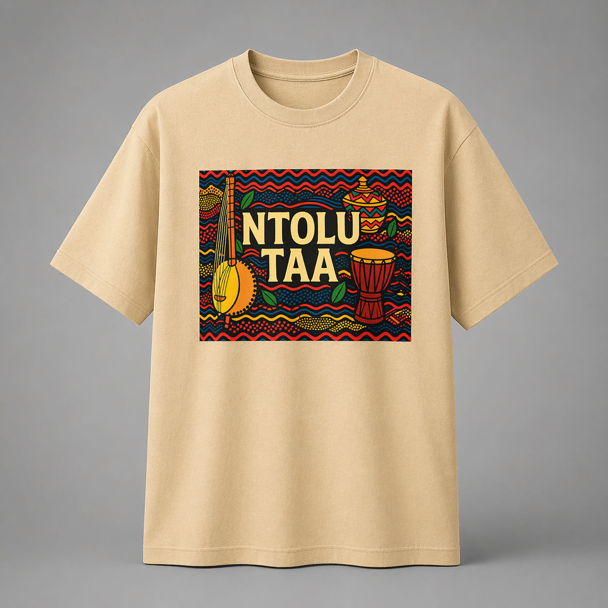 NTOLU TAA (Ours) African Culture Graphic T-Shirt