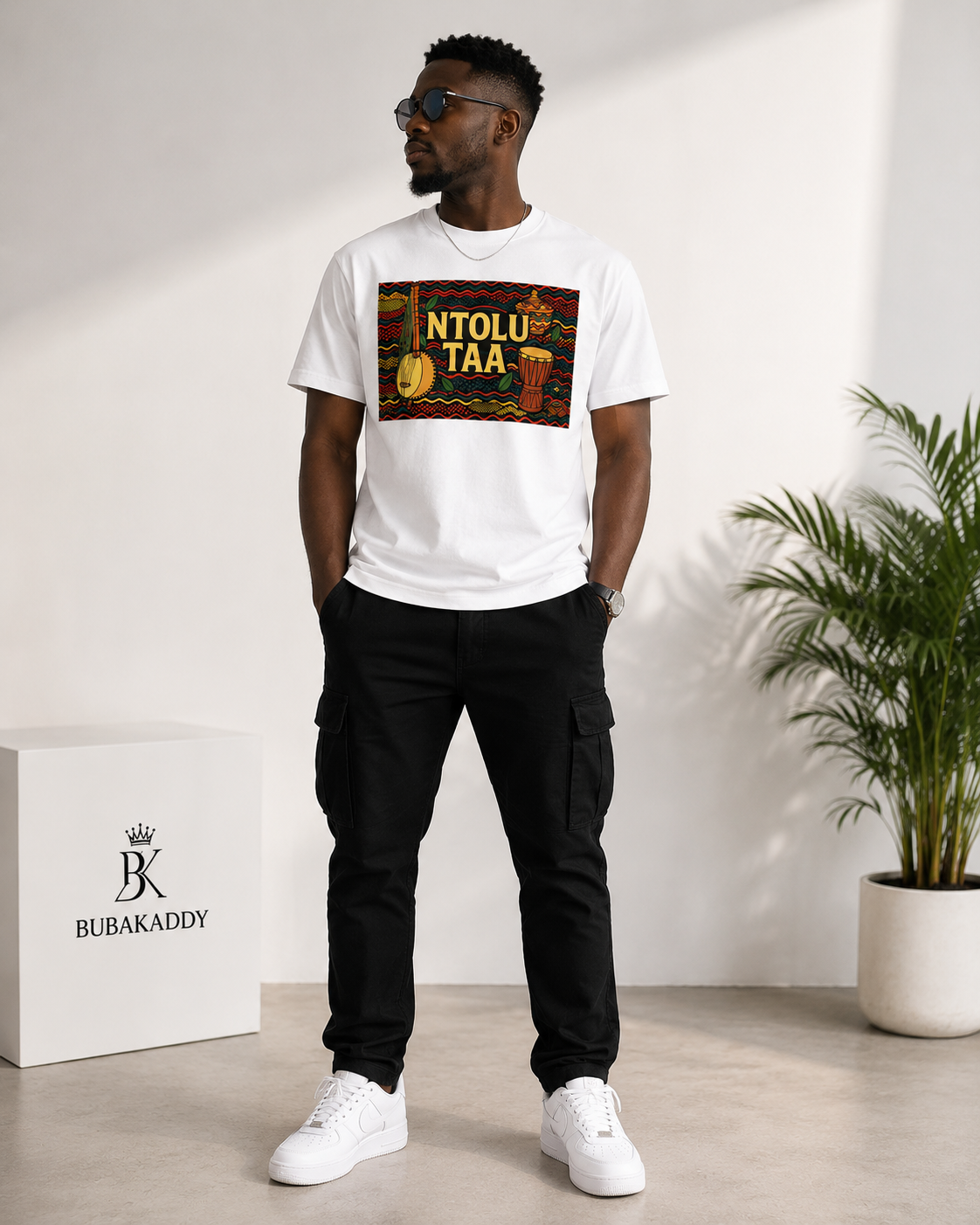 NTOLU TAA (Ours) African Culture Graphic T-Shirt