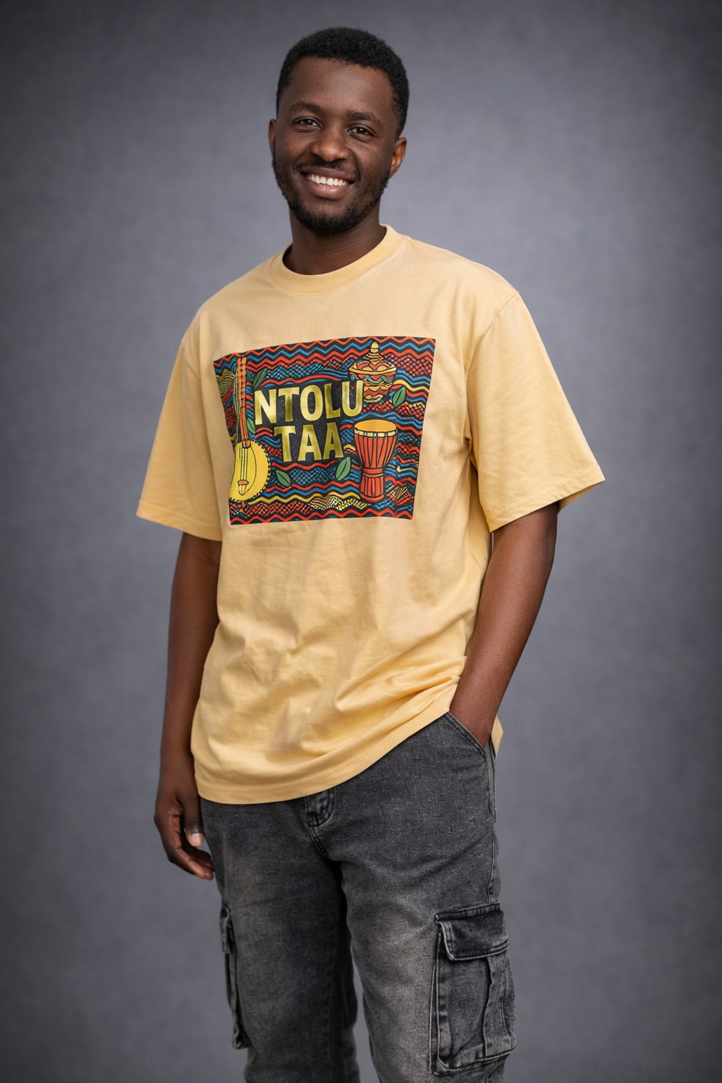 NTOLU TAA (Ours) African Culture Graphic T-Shirt
