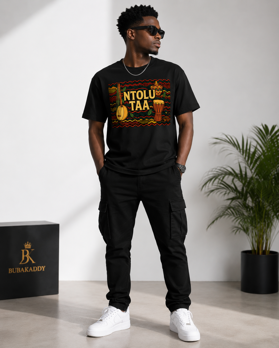NTOLU TAA (Ours) – Premium African Culture Gambian Graphic T-Shirt