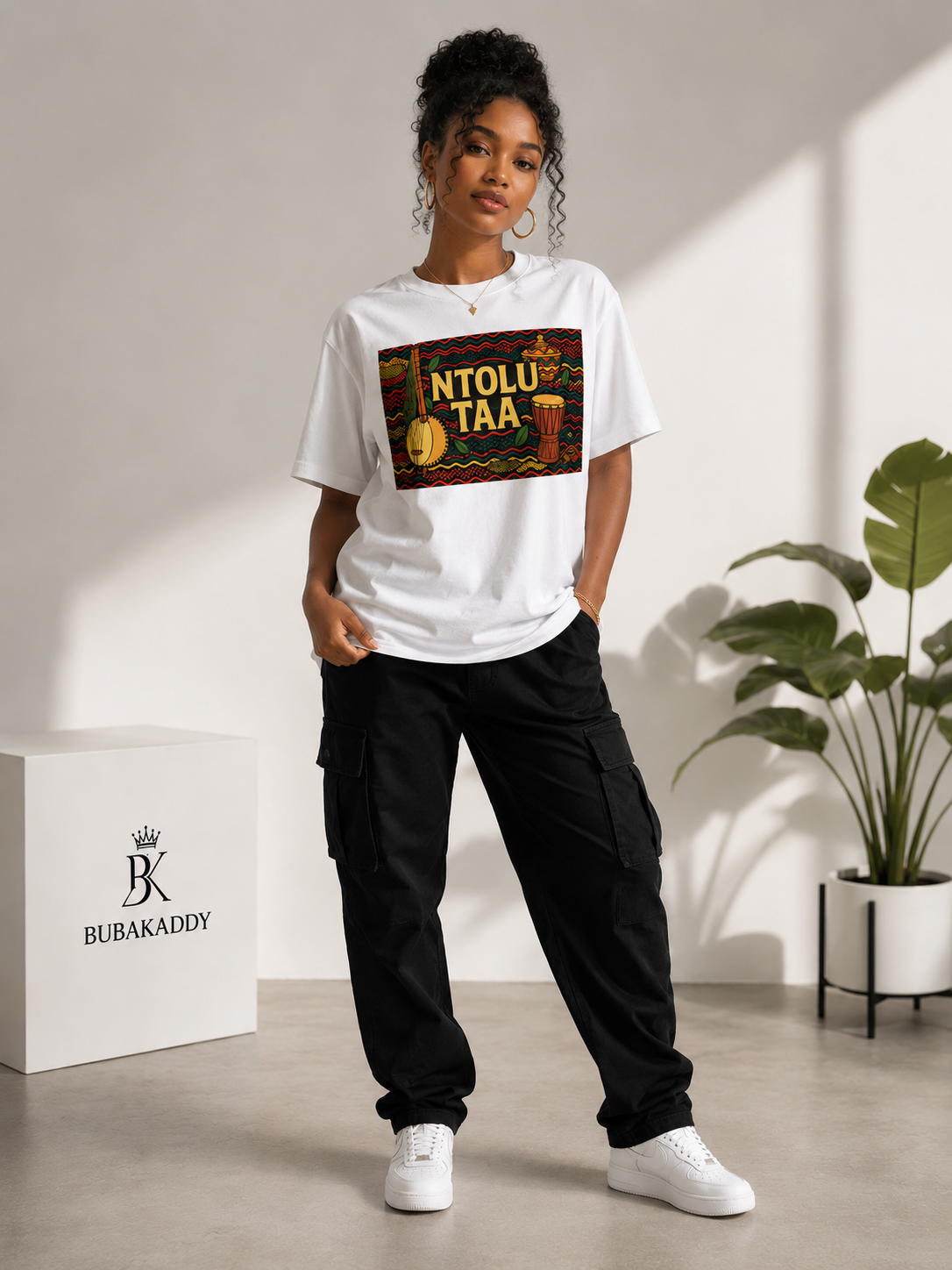 NTOLU TAA (Ours) African Culture Graphic T-Shirt